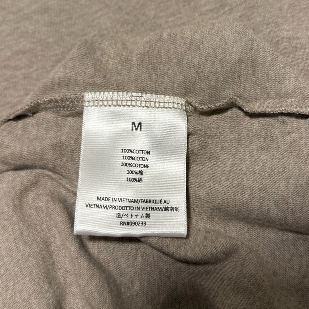 Fear of God Essentials Core Heather T-Shirt 🤍 SIZE M BUT FITS LIKE L/XL - Picture 7 of 7